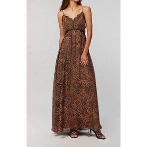Cami Nyc Marley Maxi Dress lace silk in Jungle Small